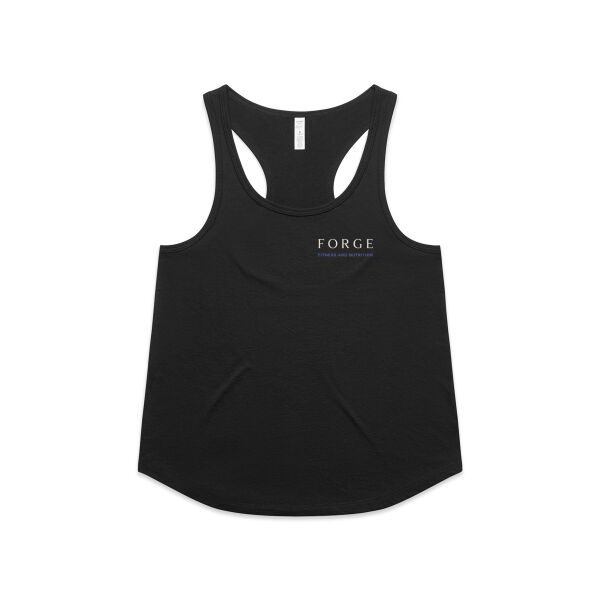 forge fitness nutrition - WOMENS ACTIVE RACER BACK (AS COLOUR) Thumbnail